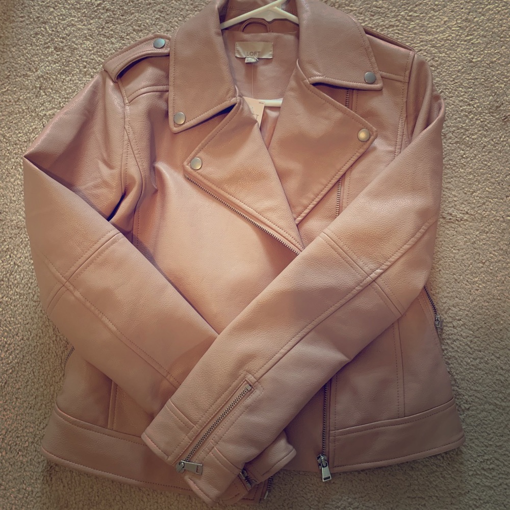 Never worn blush Moro jacket from Loft!